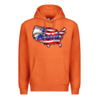 Carrot usa flag baseball Premium Hoodie - BarkalooDesign