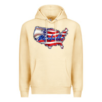 Pina Colada usa flag baseball Premium Hoodie - BarkalooDesign