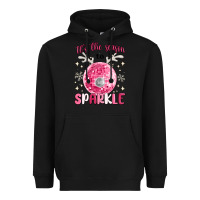 Black it's the season to sparkle Heavyweight Hoodie - MaliasSmallBusiness