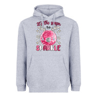 Heather Grey it's the season to sparkle Heavyweight Hoodie - MaliasSmallBusiness