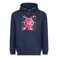 Navy it's the season to sparkle Heavyweight Hoodie - MaliasSmallBusiness
