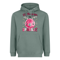 Sage it's the season to sparkle Heavyweight Hoodie - MaliasSmallBusiness
