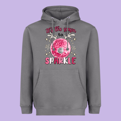 It's The Season To Sparkle Heavyweight Hoodie Designed By Maliassmallbusiness
