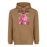 Toasted Coconut it's the season to sparkle Heavyweight Hoodie - MaliasSmallBusiness