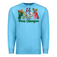 Ocean Blue el papa mas chingon Premium Sweatshirt - MaliasSmallBusiness