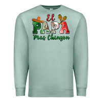 Seafoam el papa mas chingon Premium Sweatshirt - MaliasSmallBusiness