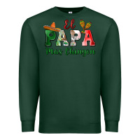 Sports Green el papa mas chingon Premium Sweatshirt - MaliasSmallBusiness