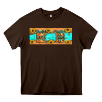 Chocolate Brown Thankful mama mama mama Heavy Core Tee - Artiststas