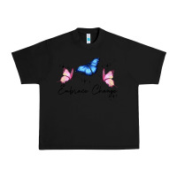 Black embrace change Urban Heavy Tee - JahusDesignShop