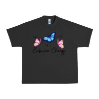 Pigment Black embrace change Urban Heavy Tee - JahusDesignShop