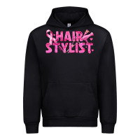 Black Breast Cancer hair stylist Urban Hoodie - texasbilliewilder
