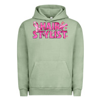 Pigment Oil Green Breast Cancer hair stylist Urban Hoodie - texasbilliewilder