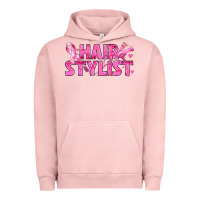 Pigment Salmon Breast Cancer hair stylist Urban Hoodie - texasbilliewilder