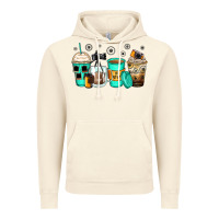 Vintage Artic photography coffee cups Vintage Hoodie - Zillion Design Studio