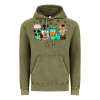 Vintage Olive photography coffee cups Vintage Hoodie - Zillion Design Studio