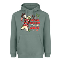 Sage tis the season tıbıa jolly Heavyweight Hoodie - MaliasSmallBusiness