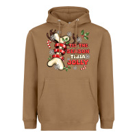 Toasted Coconut tis the season tıbıa jolly Heavyweight Hoodie - MaliasSmallBusiness