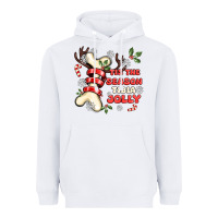 White tis the season tıbıa jolly Heavyweight Hoodie - MaliasSmallBusiness