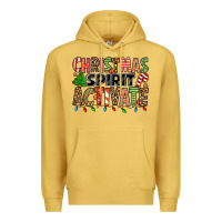 Antique Gold christmas spirit activate Premium Hoodie - Jasminsmagicworld