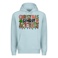 Blue Mist christmas spirit activate Premium Hoodie - Jasminsmagicworld