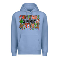 Colony Blue christmas spirit activate Premium Hoodie - Jasminsmagicworld