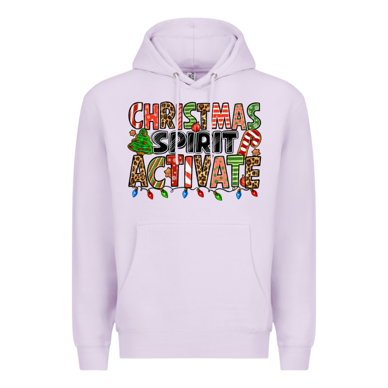 Christmas Spirit Activate Premium Hoodie by Jasminsmagicworld | Teevron