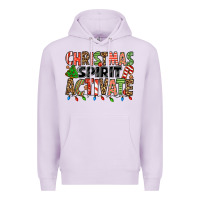 Lilac christmas spirit activate Premium Hoodie - Jasminsmagicworld