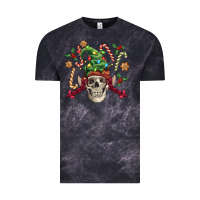 Cloud Black elf skull Vintage Tee - FaDigitalArtStudio