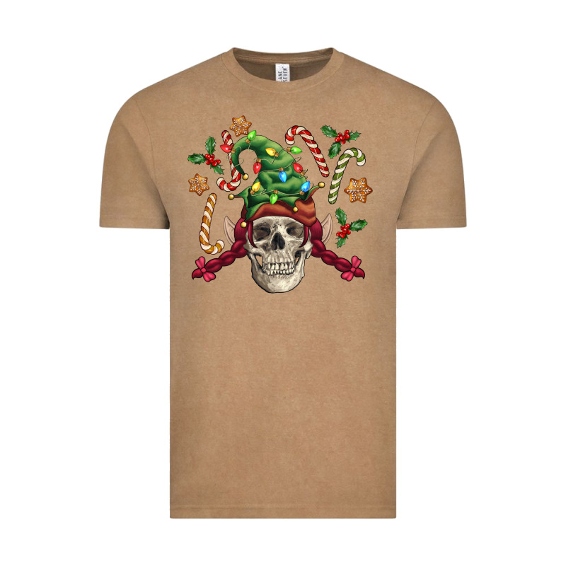 Elf Skull Vintage Tee by FaDigitalArtStudio | Teevron