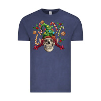 Vintage Denim elf skull Vintage Tee - FaDigitalArtStudio