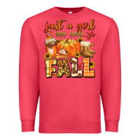 Cardinal just a girl who loves fall Premium Sweatshirt - MaliasSmallBusiness