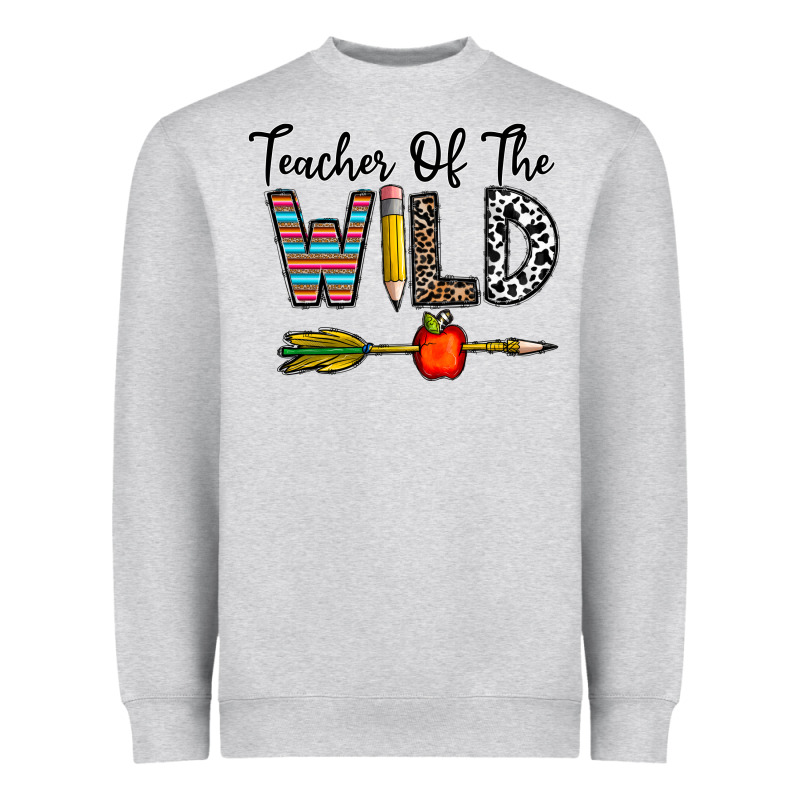 Teacher Of The Wild Heavyweight Sweatshirt by CowhideDigitalArt | Teevron