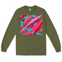 Army Green cancer boxing gloves and cancer ribbon Long Sleeve Tee - AdoDesignShop