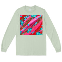 Matcha cancer boxing gloves and cancer ribbon Long Sleeve Tee - AdoDesignShop