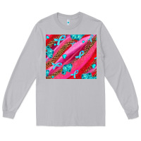 Moon Dust cancer boxing gloves and cancer ribbon Long Sleeve Tee - AdoDesignShop