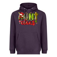 Plum aunt claus Heavyweight Hoodie - MaliasSmallBusiness