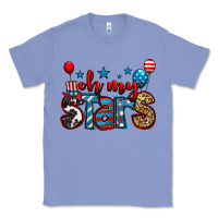 Colony Blue oh my stars 4th of july Classic Tee - Jasminsmagicworld