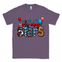 Lavender oh my stars 4th of july Classic Tee - Jasminsmagicworld