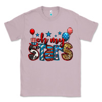 Lilac oh my stars 4th of july Classic Tee - Jasminsmagicworld