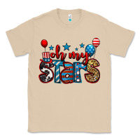 Mushroom oh my stars 4th of july Classic Tee - Jasminsmagicworld