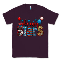 Plum oh my stars 4th of july Classic Tee - Jasminsmagicworld