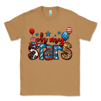 Toasted Coconut oh my stars 4th of july Classic Tee - Jasminsmagicworld