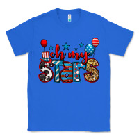 True Royal oh my stars 4th of july Classic Tee - Jasminsmagicworld