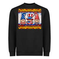 Black usa gnome Heavyweight Sweatshirt - HRA Design Shop