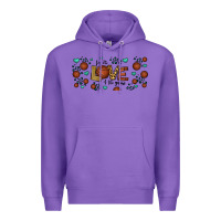 Purple for the love of the game basketball Premium Hoodie - Jasminsmagicworld