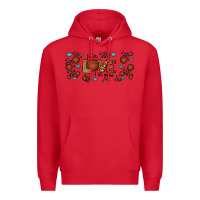 Red for the love of the game basketball Premium Hoodie - Jasminsmagicworld