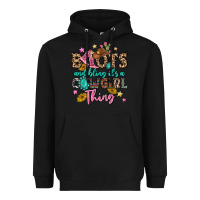 Black boots and bling it's a cowgirl thing Heavyweight Hoodie - MaliasSmallBusiness