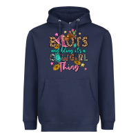 Navy boots and bling it's a cowgirl thing Heavyweight Hoodie - MaliasSmallBusiness