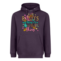 Plum boots and bling it's a cowgirl thing Heavyweight Hoodie - MaliasSmallBusiness