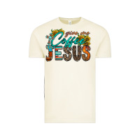Vintage Arctic give me coffee jesus Vintage Tee - RacoonDesign
